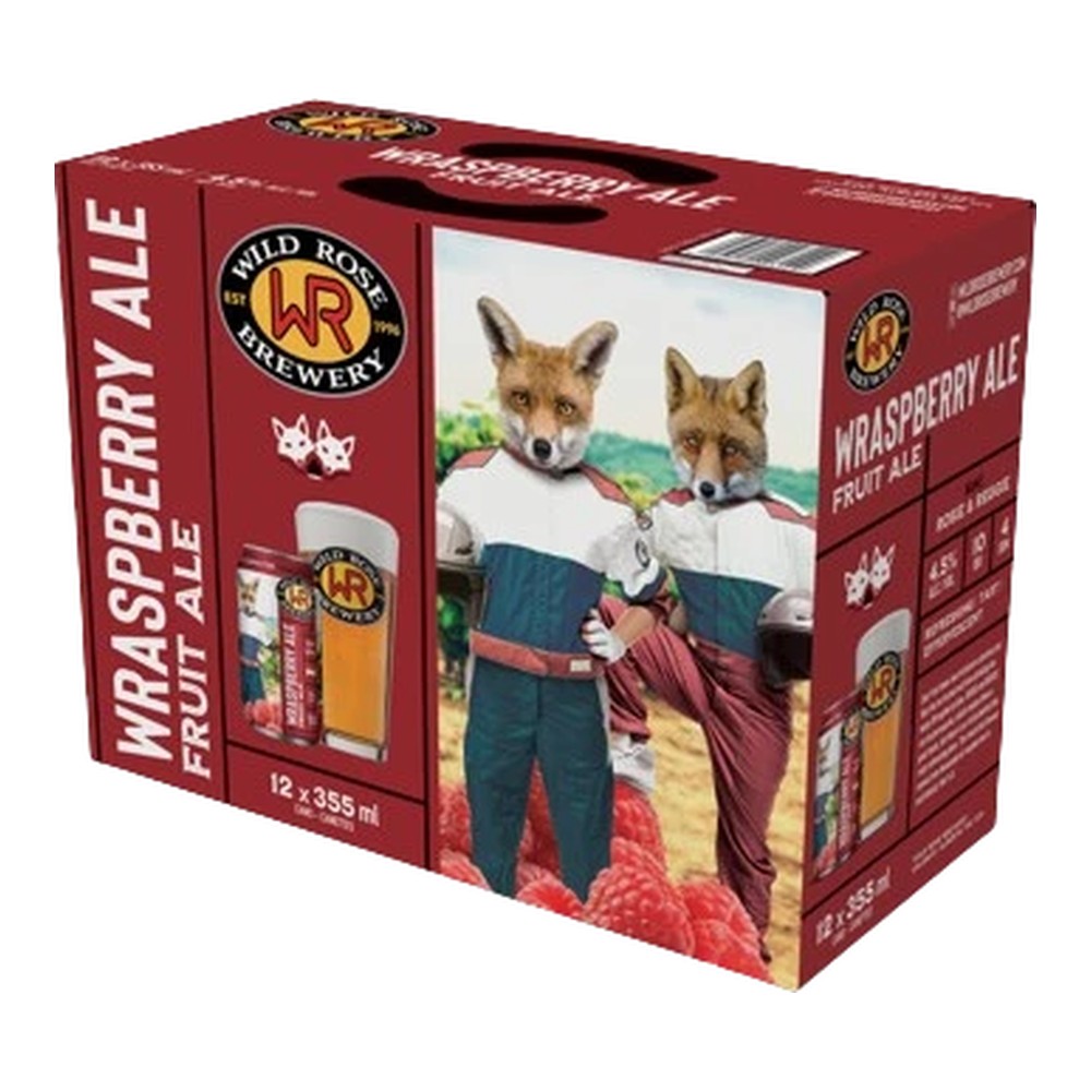 Wild Rose Wraspberry Ale 12-Pack